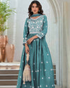 Mystic Teal Gown