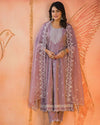 Lavender Serenity Anarkali Suit
