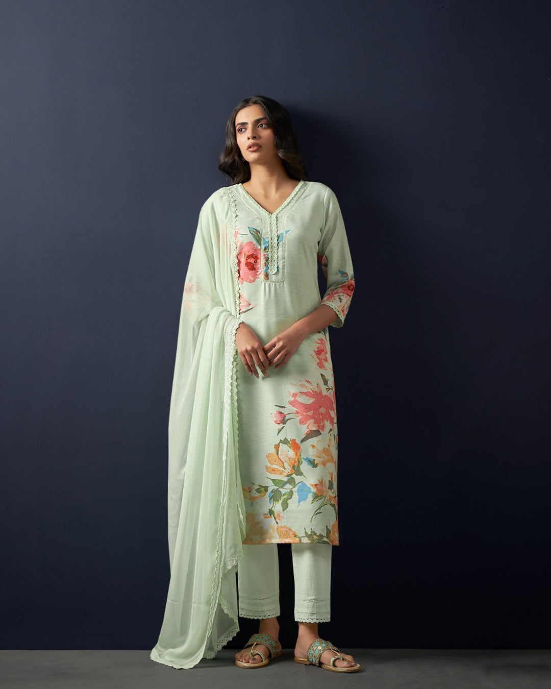 Mint Blossom Suit