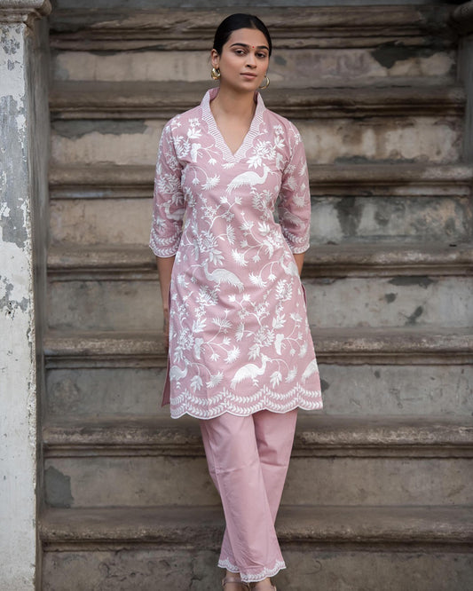 Blush Elegance Co-ord Set