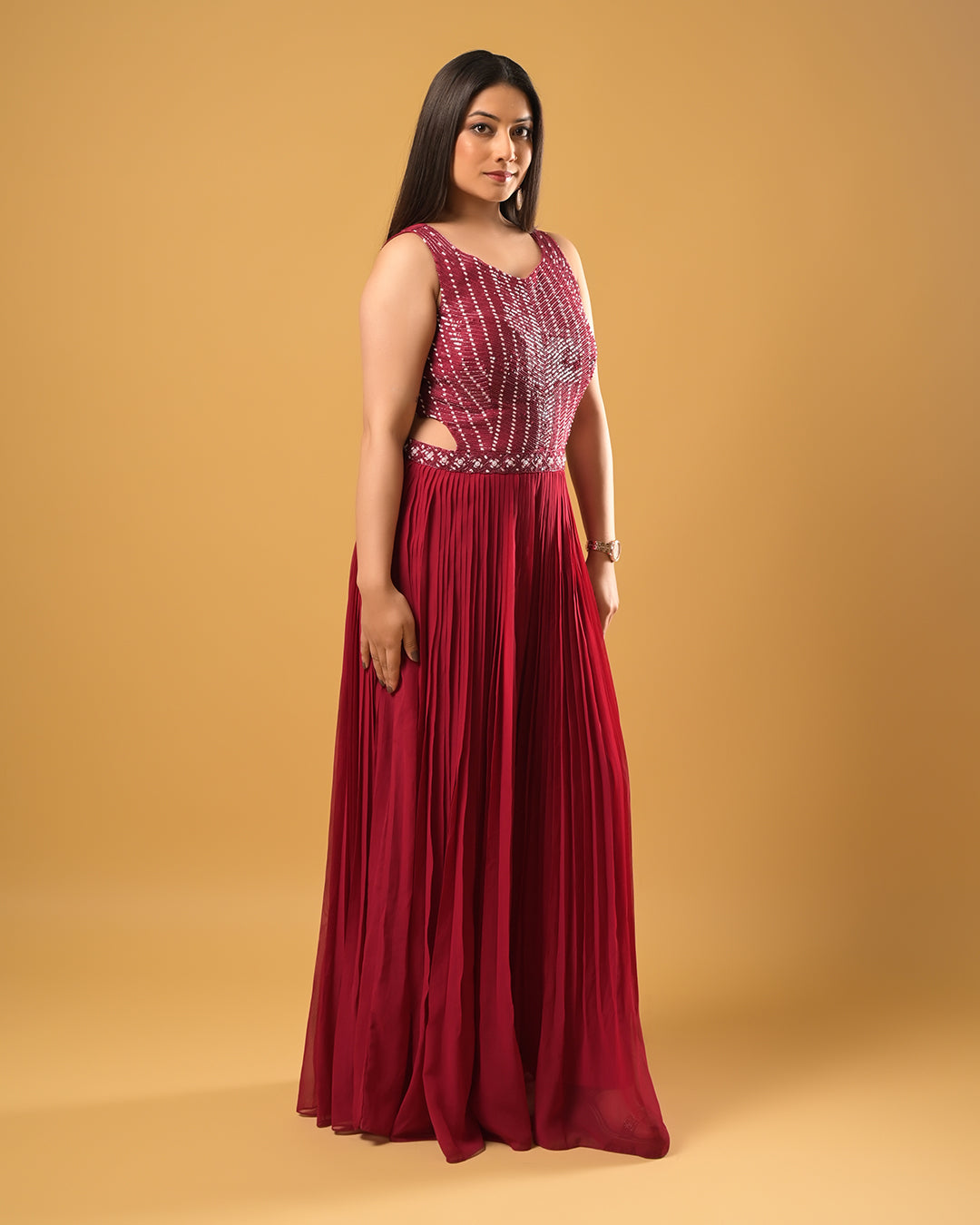 Ruby Radiance Jumpsuit