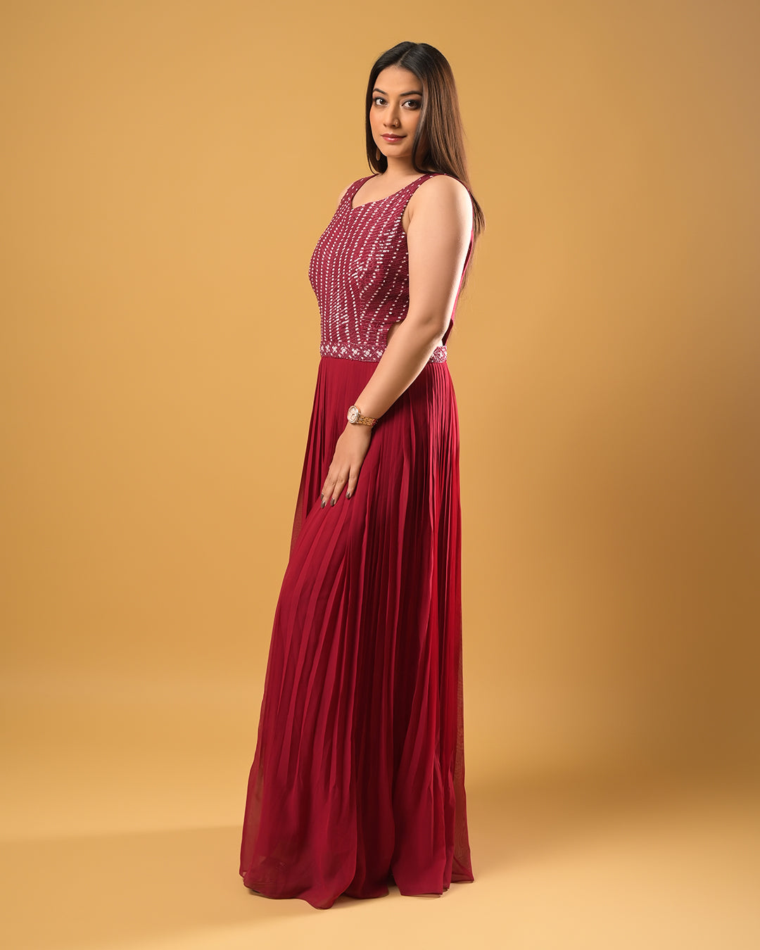 Ruby Radiance Jumpsuit