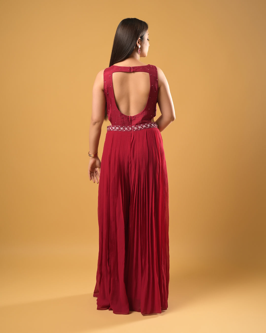Ruby Radiance Jumpsuit
