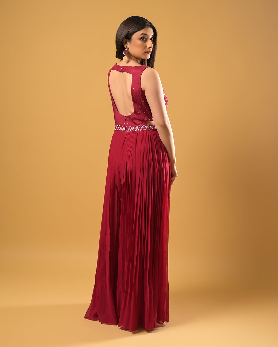 Ruby Radiance Jumpsuit