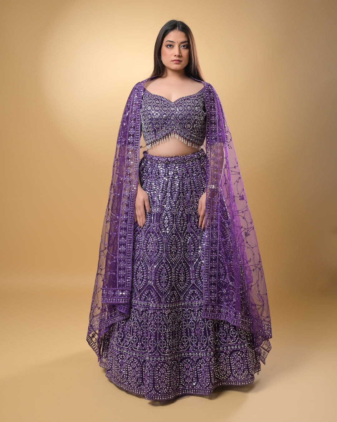 Violet Majesty Lehanga