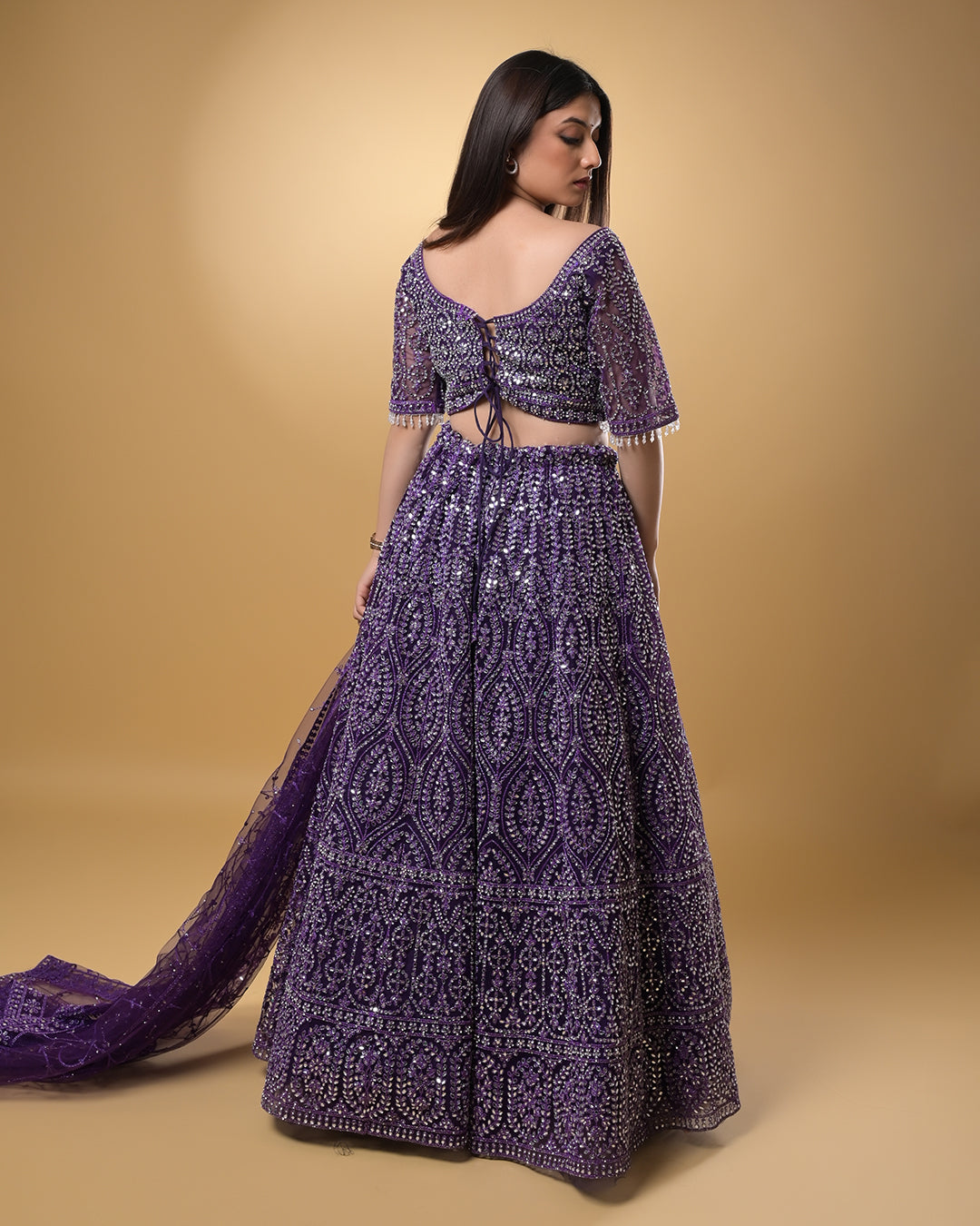 Violet Majesty Lehanga