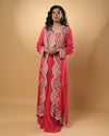 Fuchsia Flair Indo-Western Dress