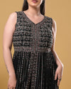 Midnight Grace Indo-Western Dress