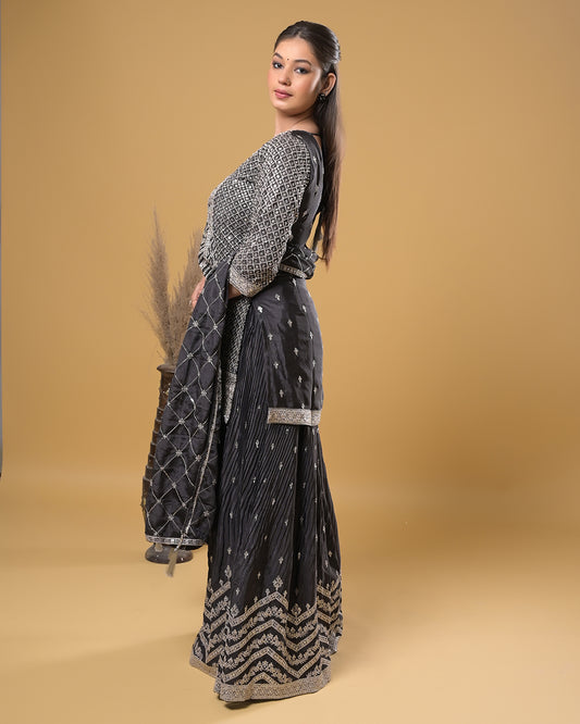 Moonstone Magic Indo-Western Dress