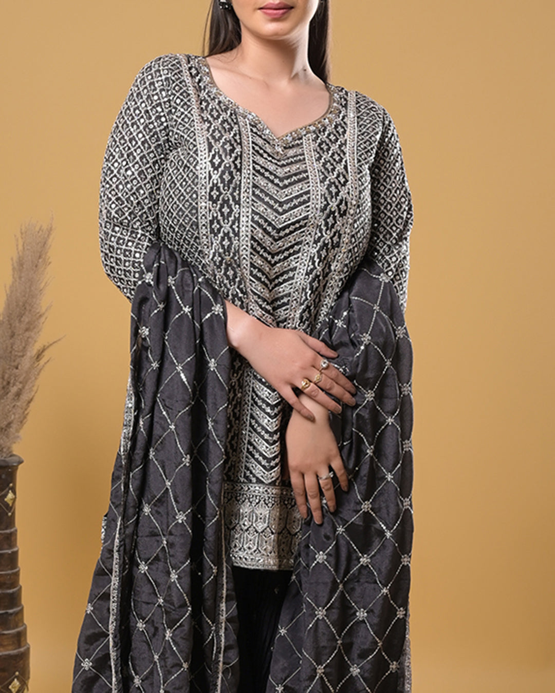 Moonstone Magic Indo-Western Dress