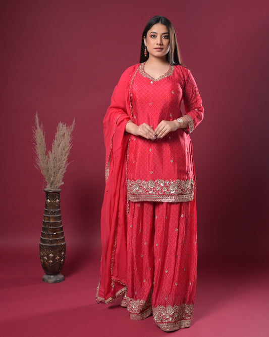 Ruby Sheen Indo-Western Dress