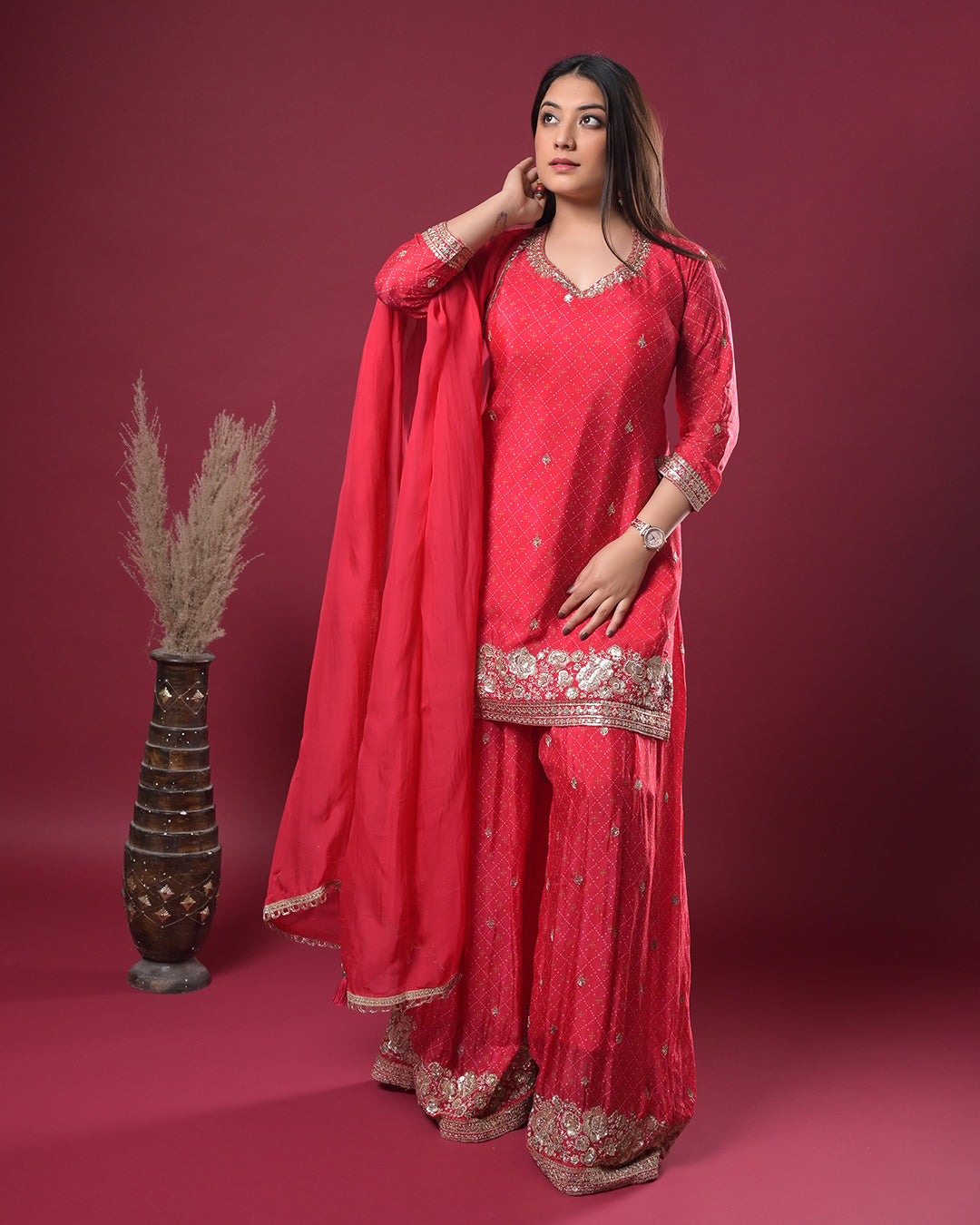 Ruby Sheen Indo-Western Dress