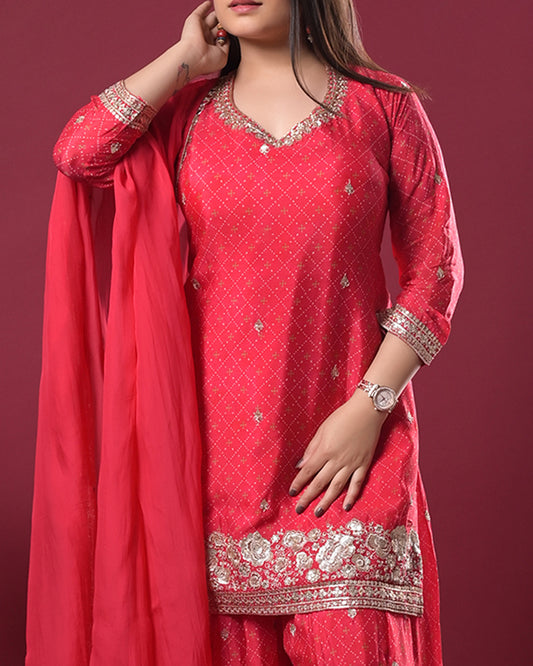 Ruby Sheen Indo-Western Dress
