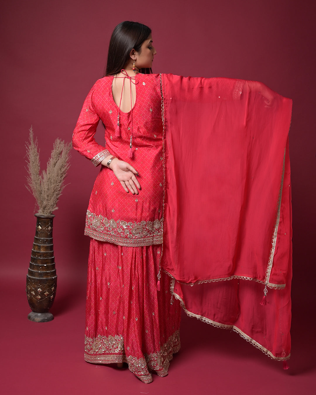 Ruby Sheen Indo-Western Dress