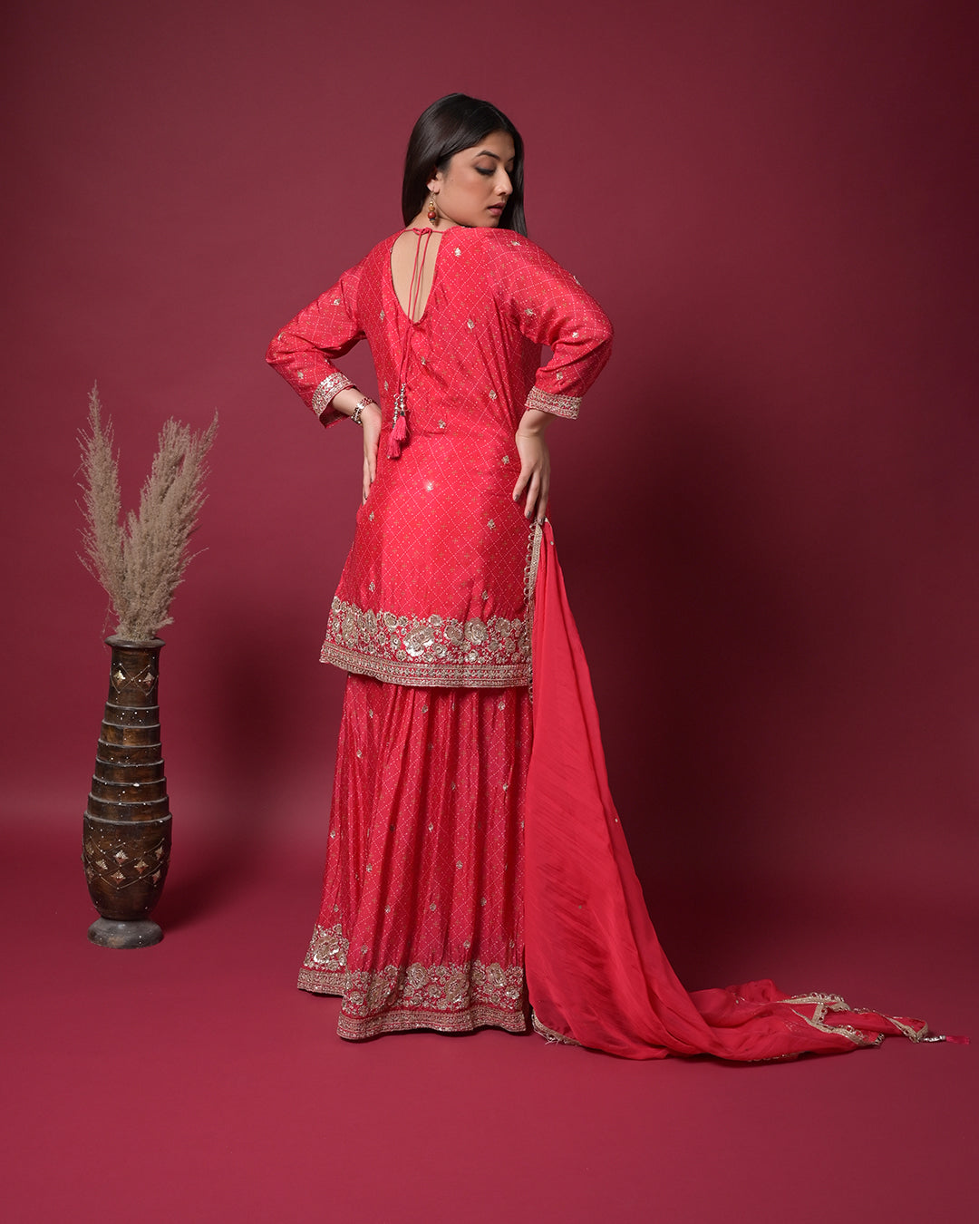 Ruby Sheen Indo-Western Dress