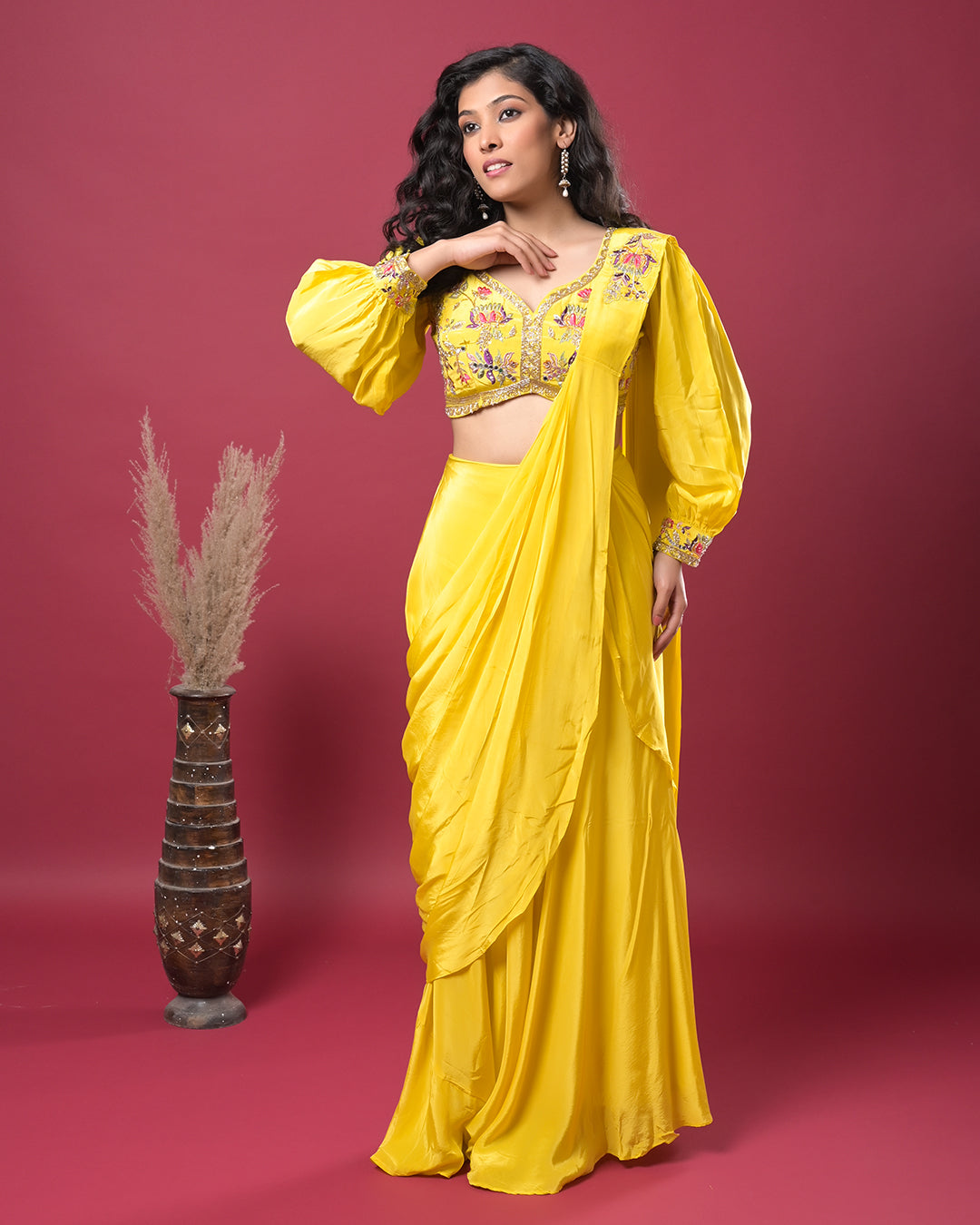 Sunkissed Glow Drape Dress