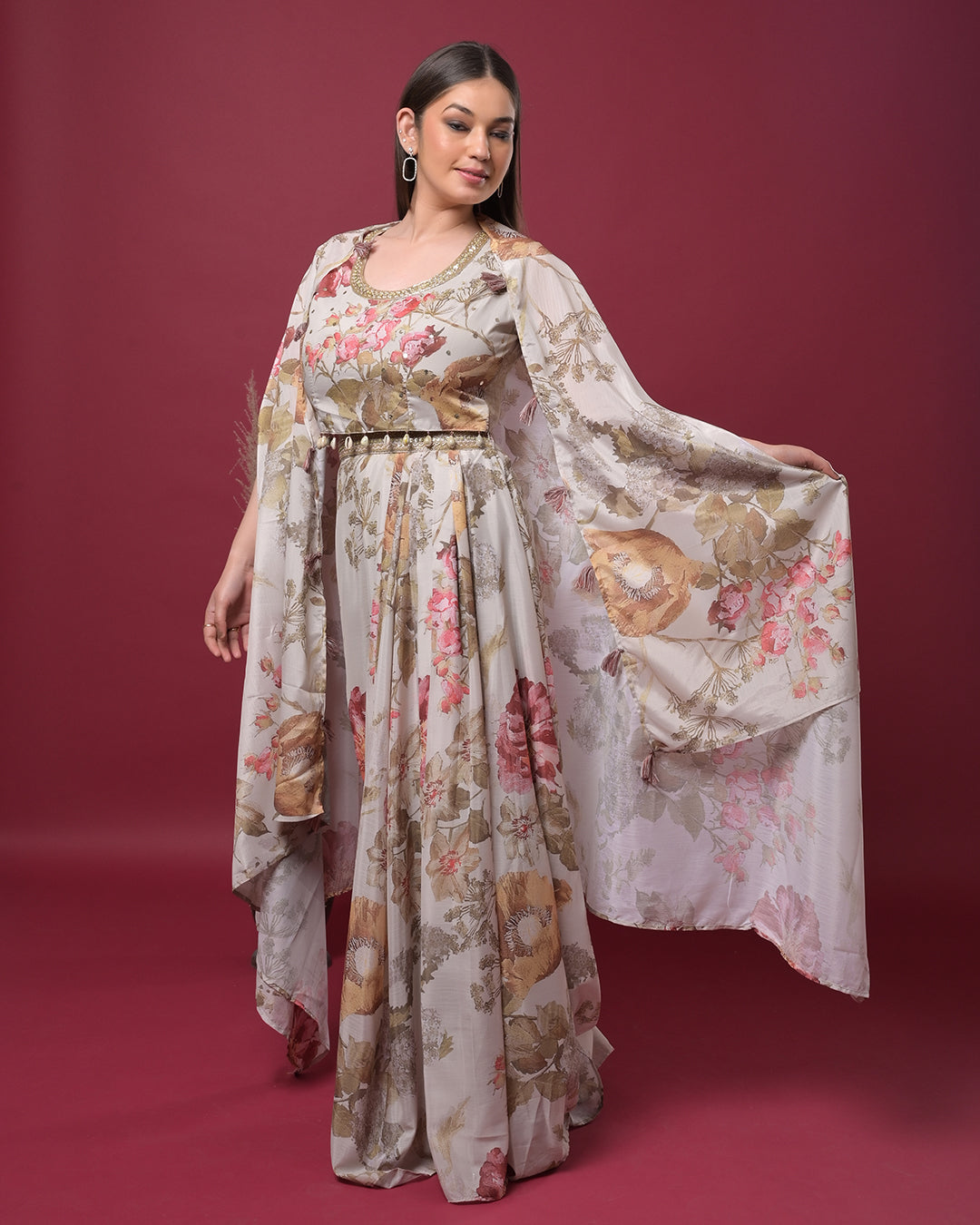 Moonlit Meadow Indo-Western Dress