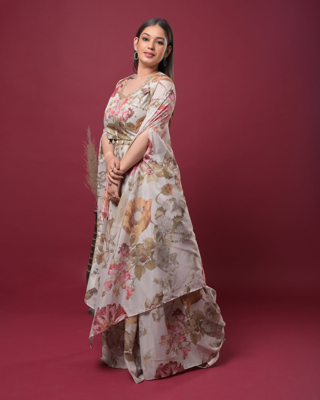 Moonlit Meadow Indo-Western Dress