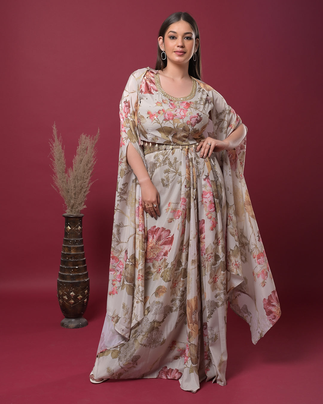 Moonlit Meadow Indo-Western Dress