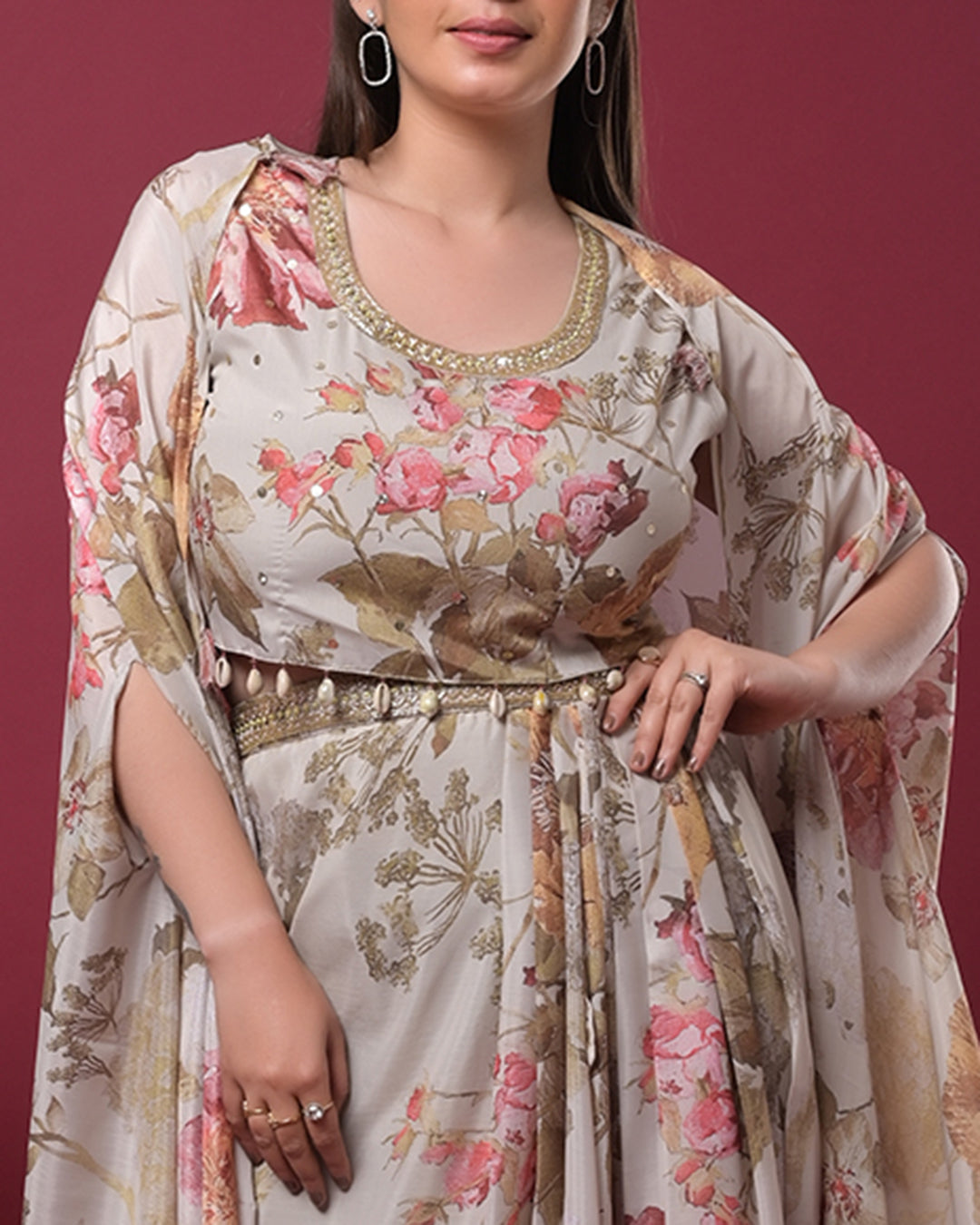 Moonlit Meadow Indo-Western Dress