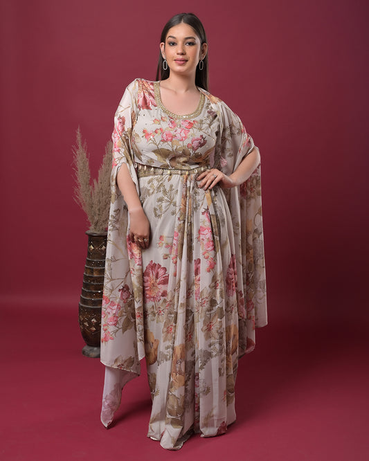 Moonlit Meadow Indo-Western Dress