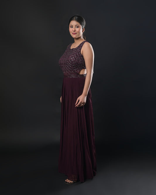 Plum Royale Jumpsuit