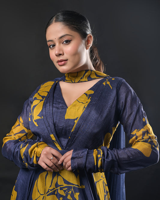Midnight Bloom Gown