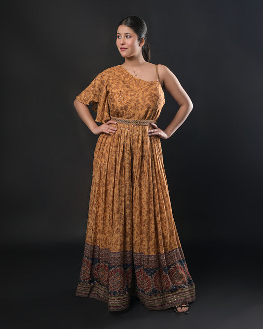 Golden Ember Jumpsuit