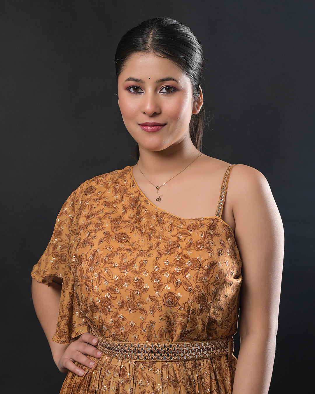 Golden Ember Jumpsuit