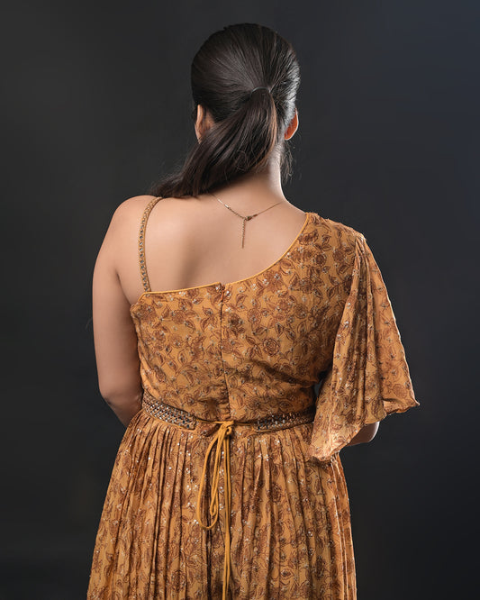Golden Ember Jumpsuit