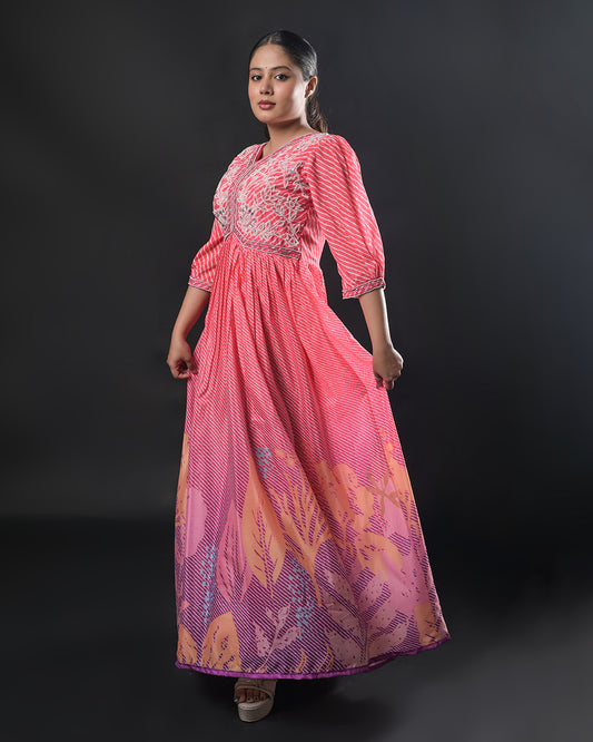 Rosé Twilight Gown