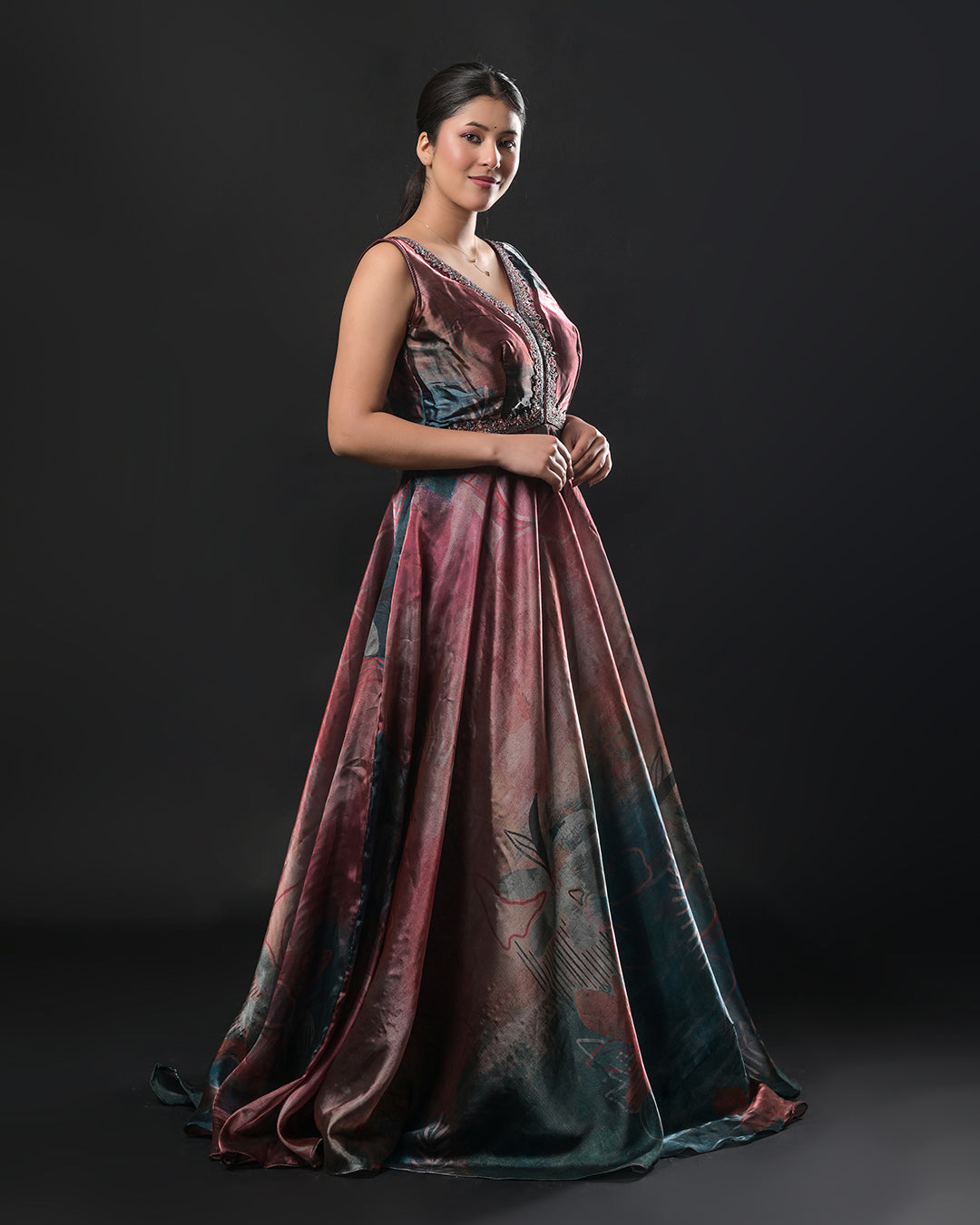Mystic Mocha Gown