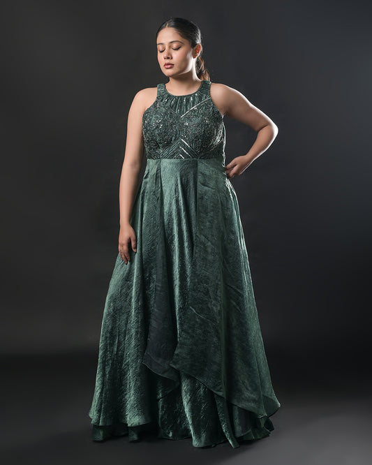 Emerald Twilight Gown