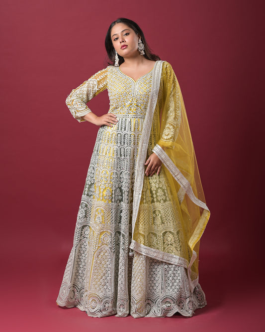 Golden Glow Gown