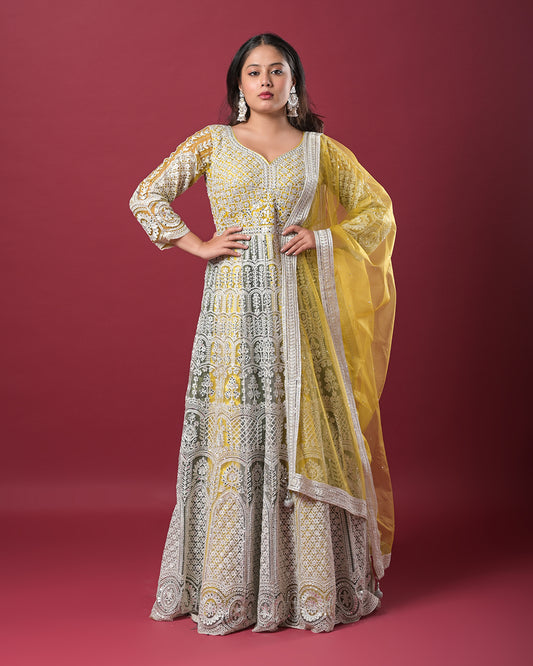 Golden Glow Gown