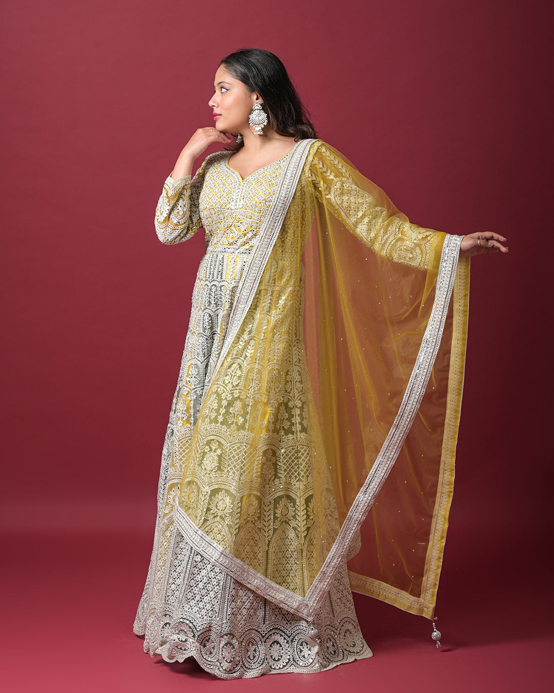 Golden Glow Gown