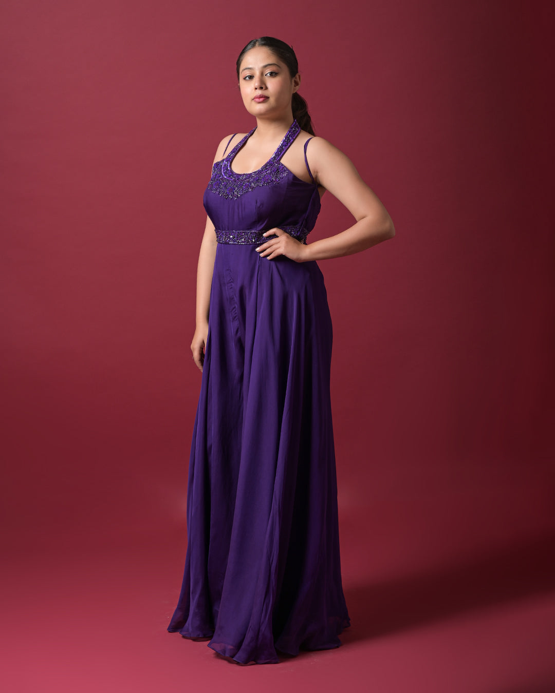 Royal Amethyst Jumpsuit