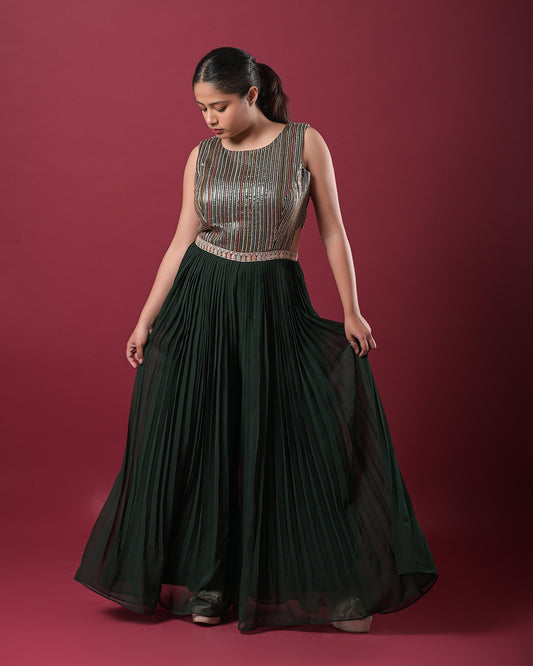 Emerald Dusk Jumpsuit