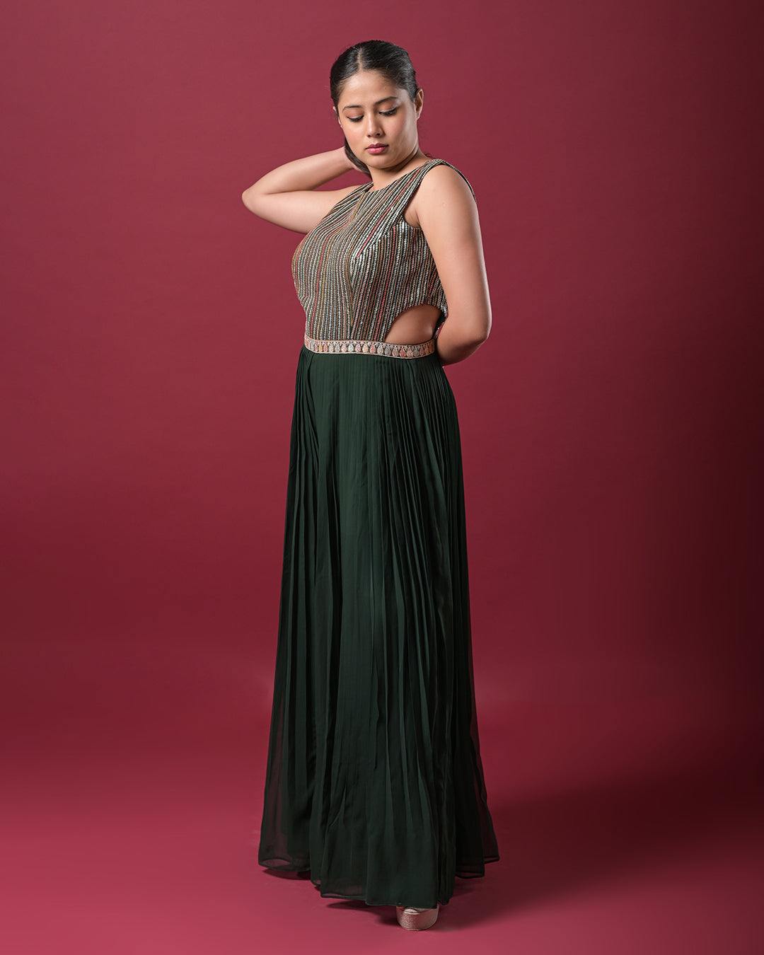 Emerald Dusk Jumpsuit
