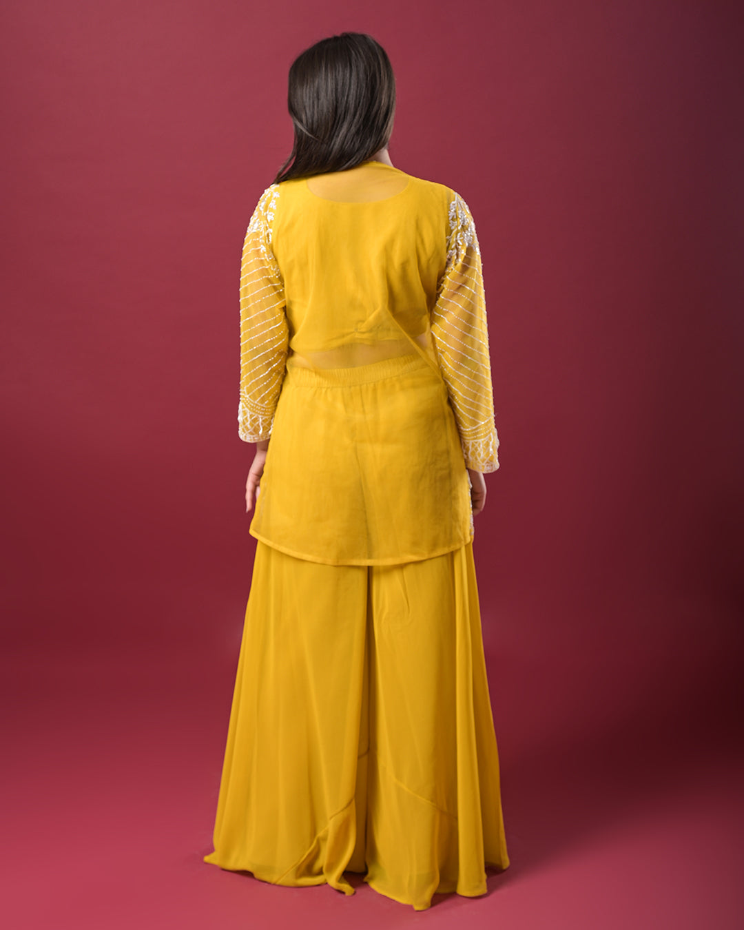 Sunlit Grace Indo-Western Dress