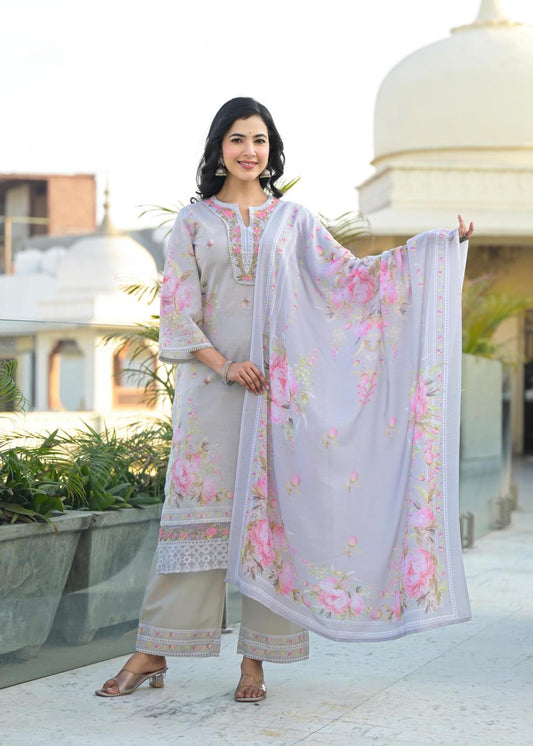 Whispering Blooms Suit