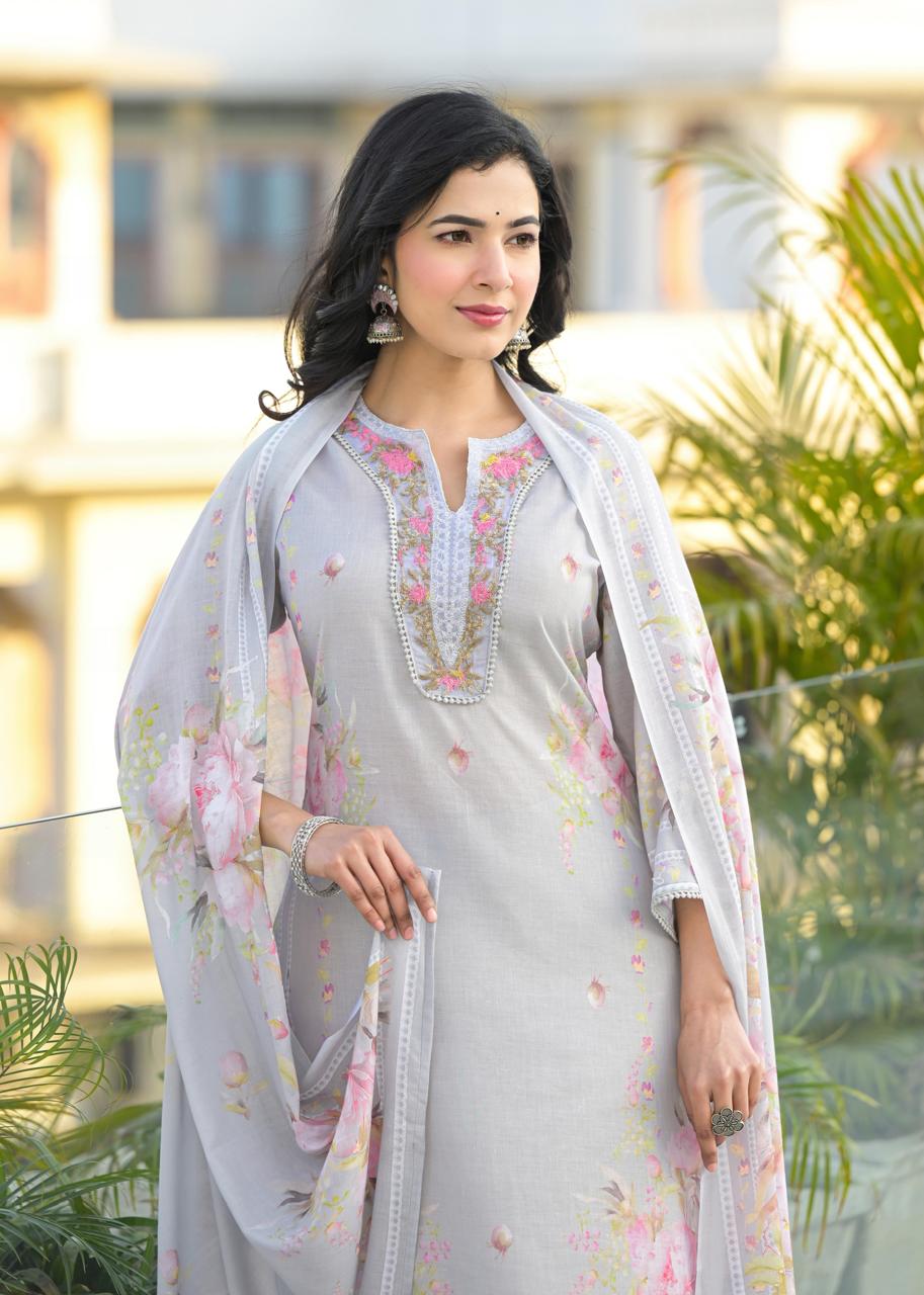 Whispering Blooms Suit