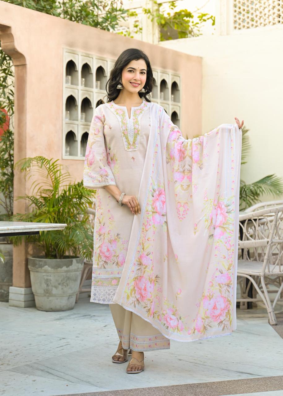 Whispering Blooms Suit
