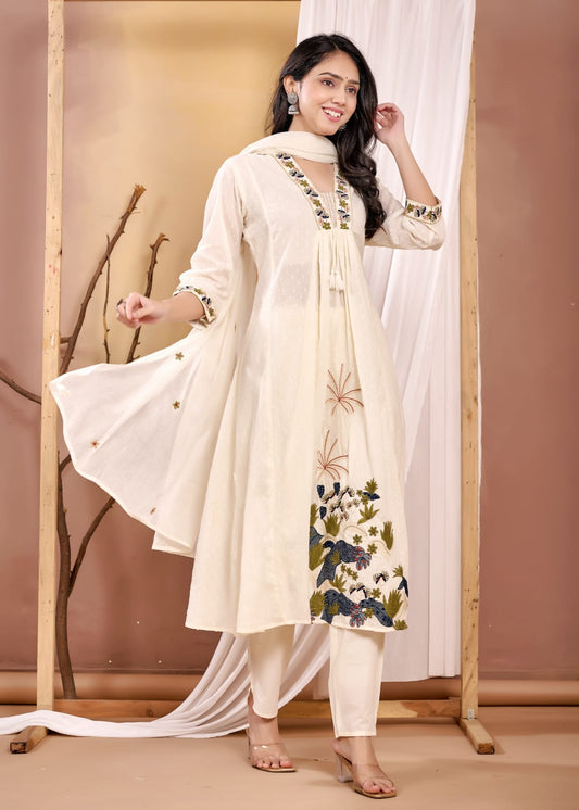 Ivory Grace Suit