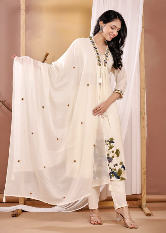 Ivory Grace Suit