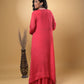 Fuchsia Flair Indo-Western Dress