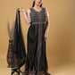 Midnight Grace Indo-Western Dress