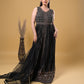 Midnight Grace Indo-Western Dress