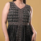 Midnight Grace Indo-Western Dress
