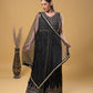Midnight Grace Indo-Western Dress